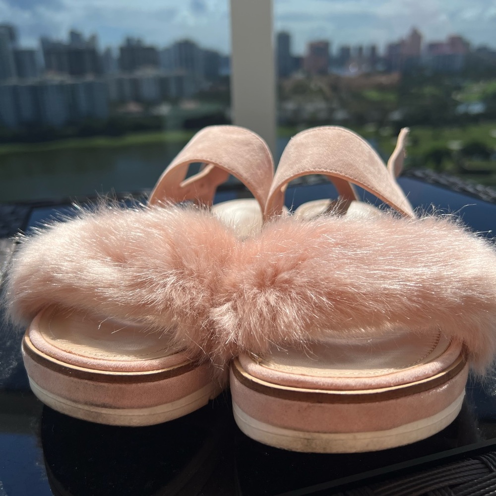 Pink sandals